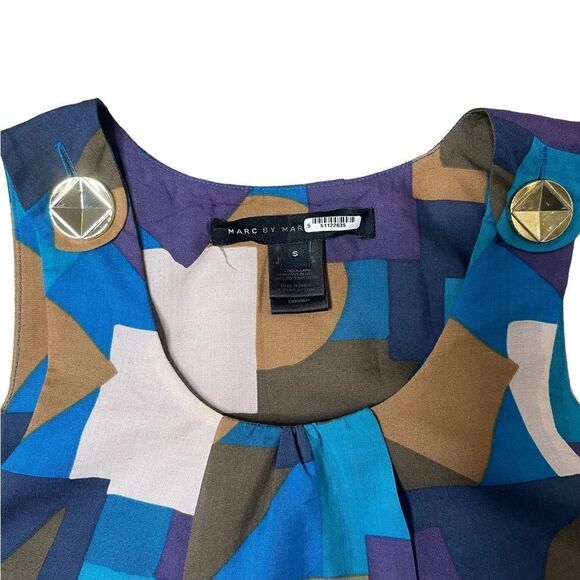 Marc Jacobs Vintage Mod Style Pop Art Dress Size Small - Picture 15 of 15